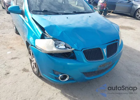 2009 Pontiac G3 z USA, uszkodzony, nr VIN KL2TD66E39B663977